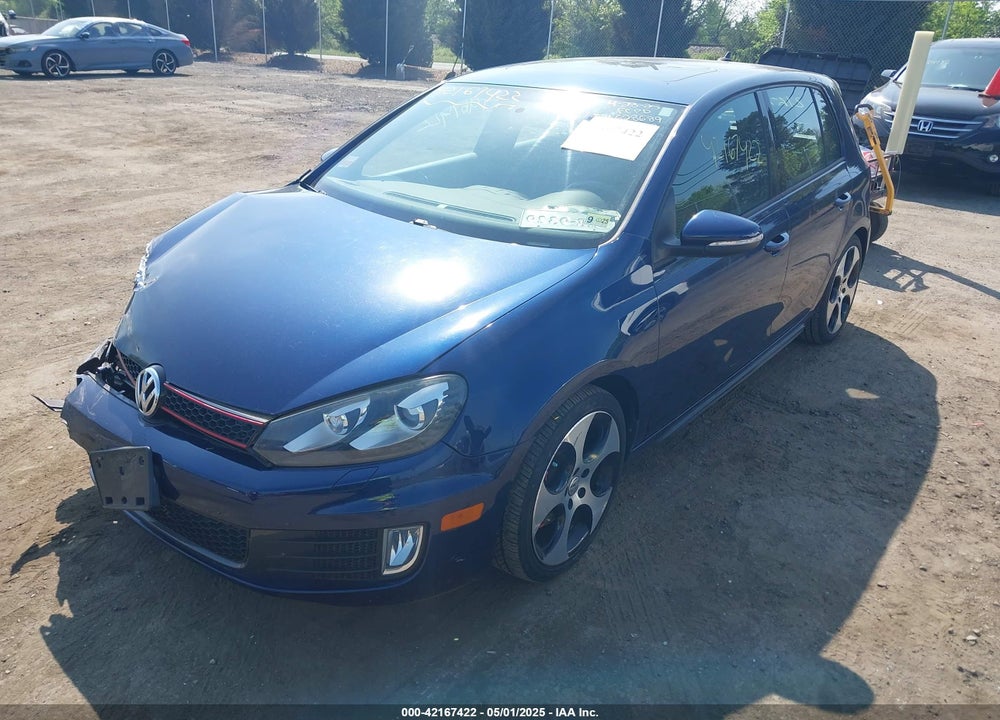 2012 VOLKSWAGEN GTI 4-DOOR VIN: WVWHD7AJ9CW317932