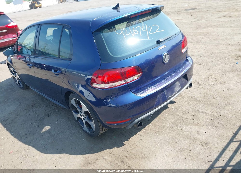 2012 VOLKSWAGEN GTI 4-DOOR VIN: WVWHD7AJ9CW317932