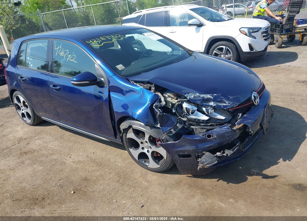 2012 VOLKSWAGEN GTI 4-DOOR VIN: WVWHD7AJ9CW317932