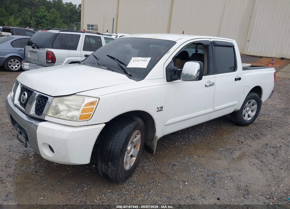 2004 NISSAN TITAN SE VIN: 1N6AA07A14N542231
