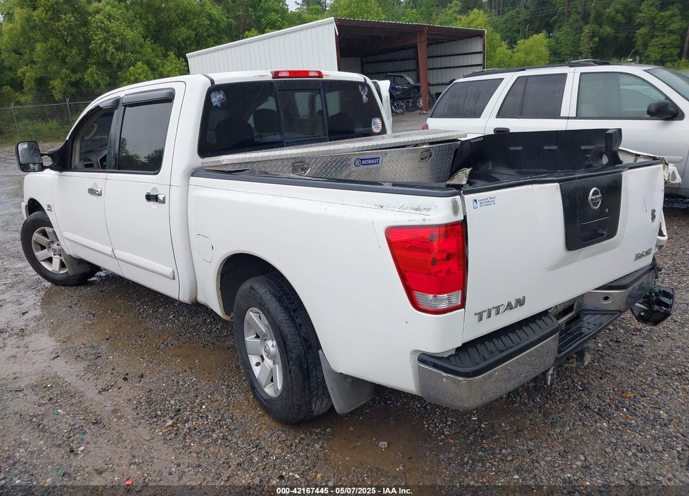 2004 NISSAN TITAN SE VIN: 1N6AA07A14N542231