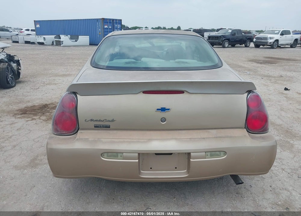 2004 CHEVROLET MONTE CARLO LS VIN: 2G1WW12E149223319