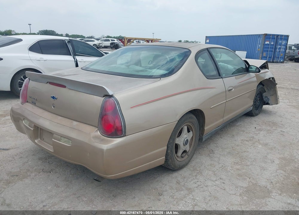 2004 CHEVROLET MONTE CARLO LS VIN: 2G1WW12E149223319