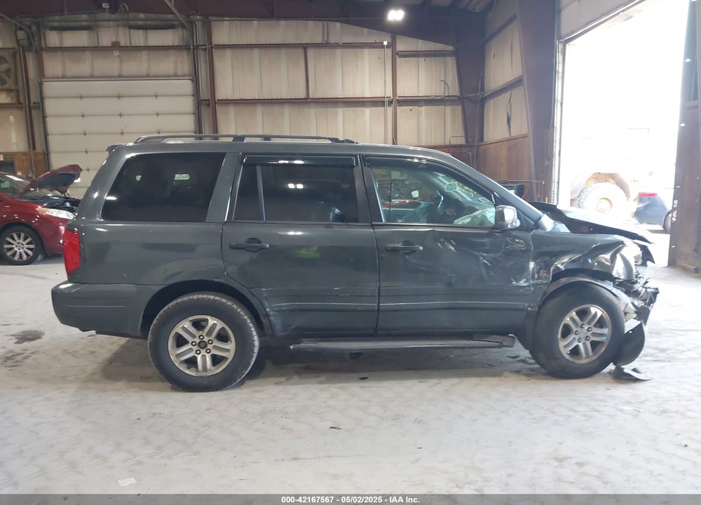 2004 HONDA PILOT EX-L VIN: 2HKYF185X4H517712
