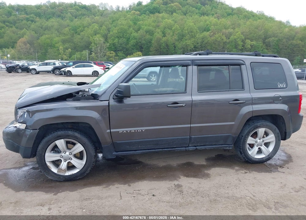 2016 JEEP PATRIOT LATITUDE VIN: 1C4NJPFA8GD633277