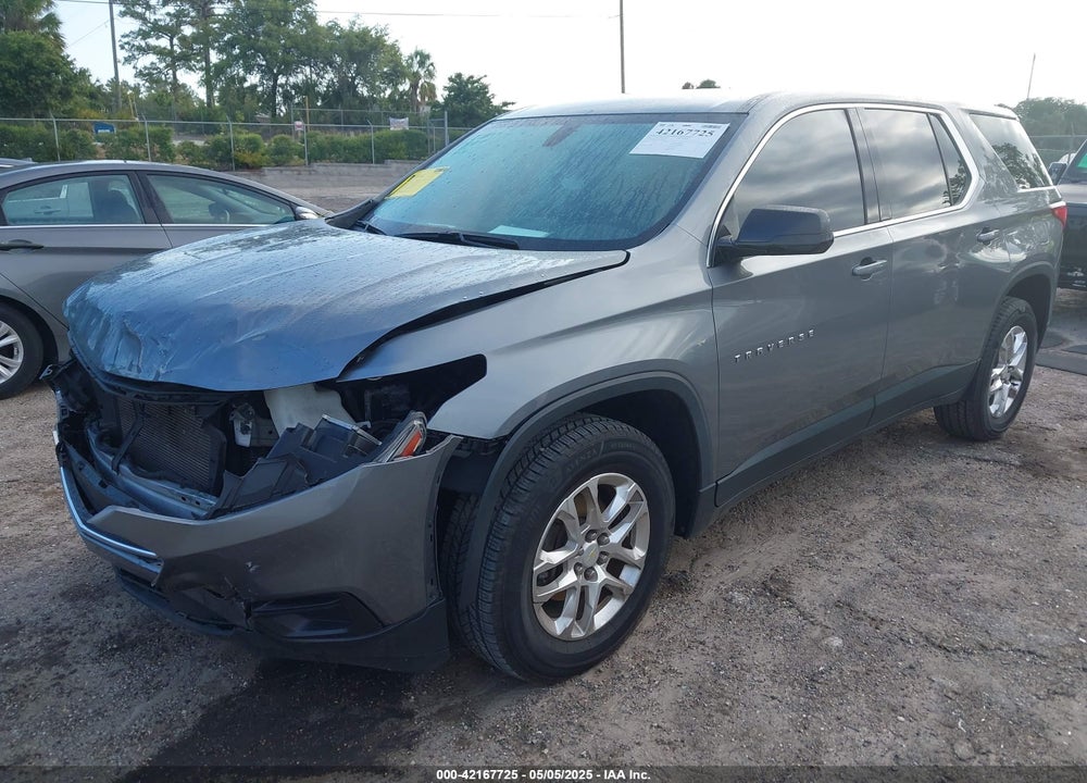 2020 CHEVROLET TRAVERSE FWD LS VIN: 1GNERFKW2LJ276394