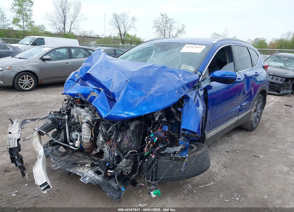 2022 HONDA CR-V AWD TOURING VIN: 7FARW2H91NE004060