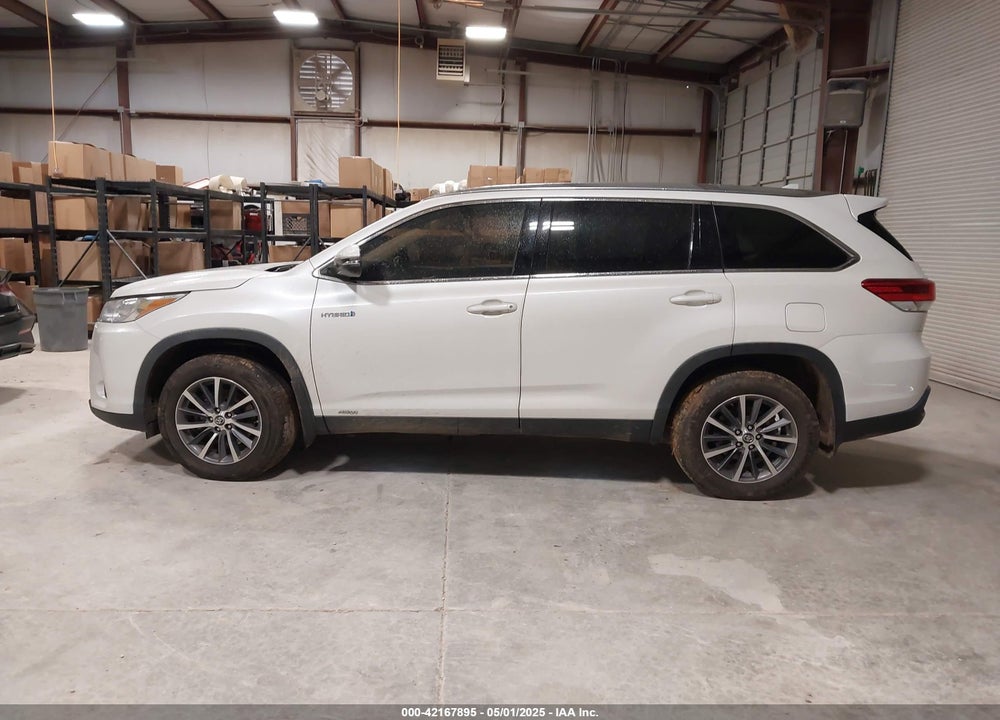 2019 TOYOTA HIGHLANDER HYBRID XLE VIN: 5TDJGRFH3KS070254