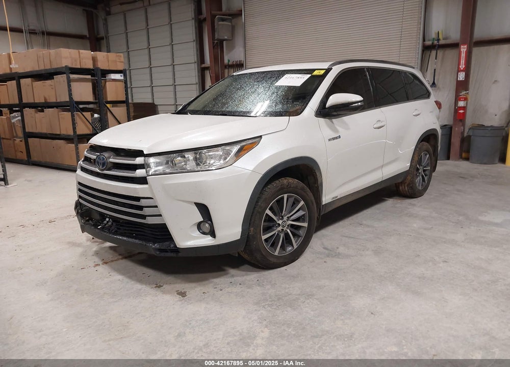 2019 TOYOTA HIGHLANDER HYBRID XLE VIN: 5TDJGRFH3KS070254
