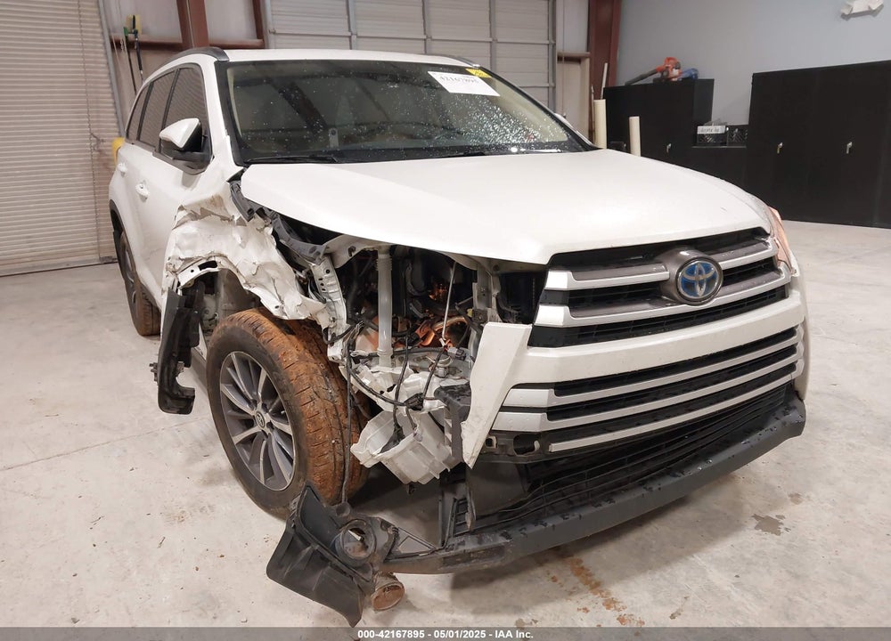 2019 TOYOTA HIGHLANDER HYBRID XLE VIN: 5TDJGRFH3KS070254