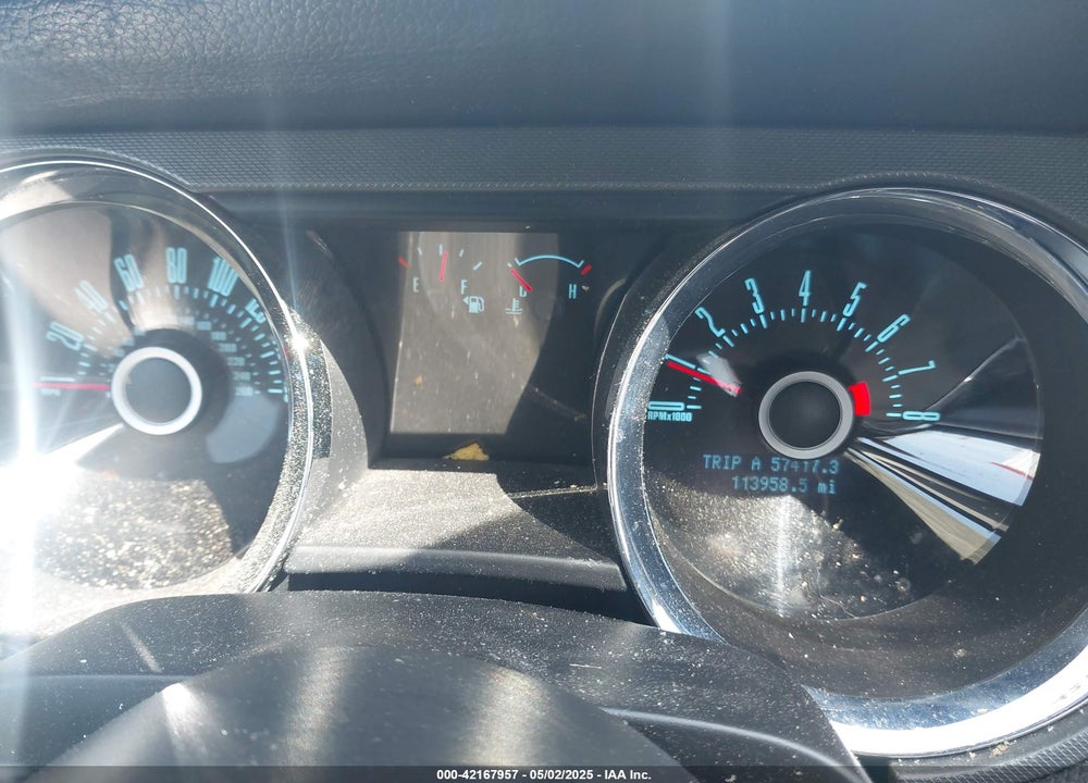 2013 FORD MUSTANG VIN: 1ZVBP8AM5D5225864