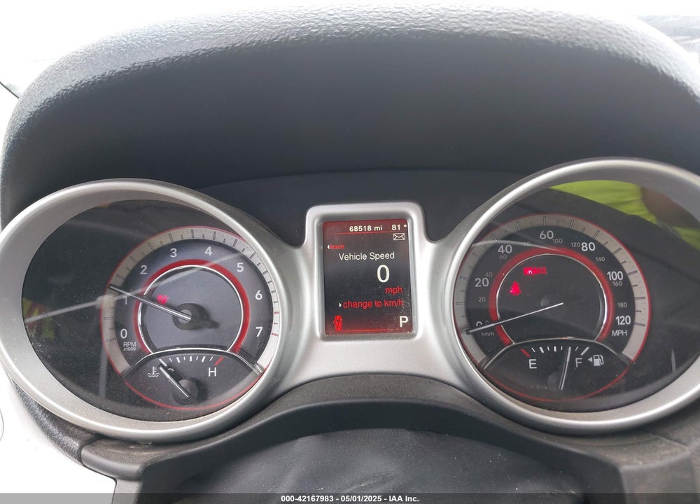 2019 DODGE JOURNEY SE VIN: 3C4PDCBB8KT804717