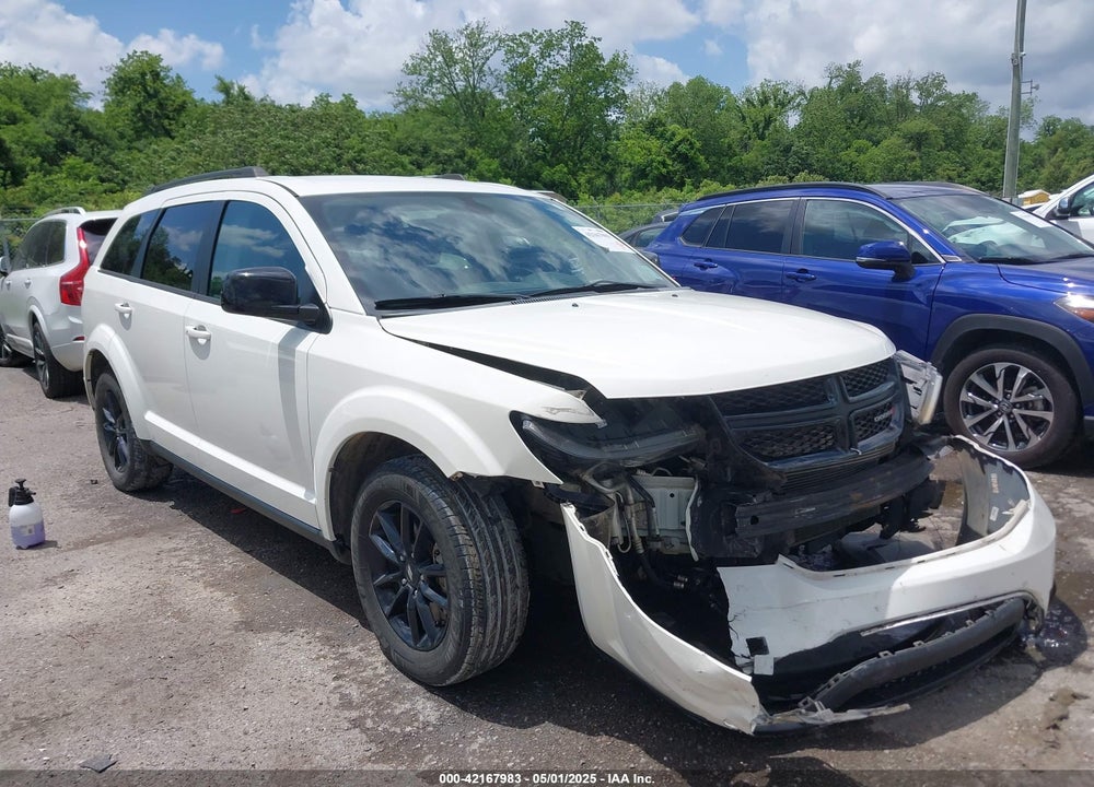 2019 DODGE JOURNEY SE VIN: 3C4PDCBB8KT804717