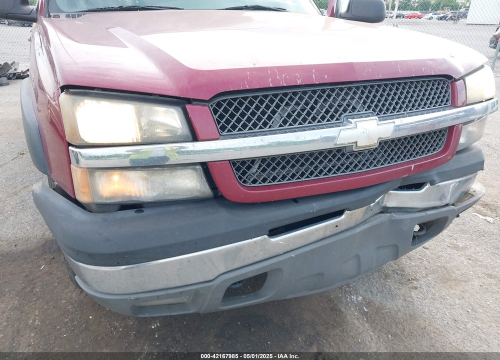 2004 CHEVROLET AVALANCHE 1500 VIN: 3GNEC12TX4G341246