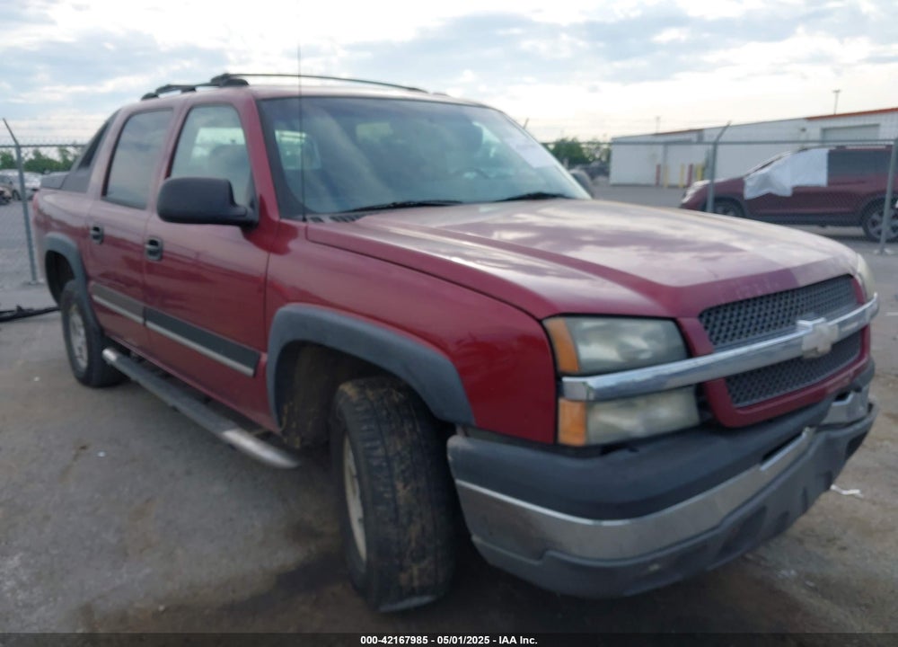 2004 CHEVROLET AVALANCHE 1500 VIN: 3GNEC12TX4G341246