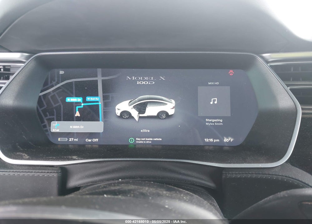 2017 TESLA MODEL X 100D/75D/90D VIN: 5YJXCBE23HF060671