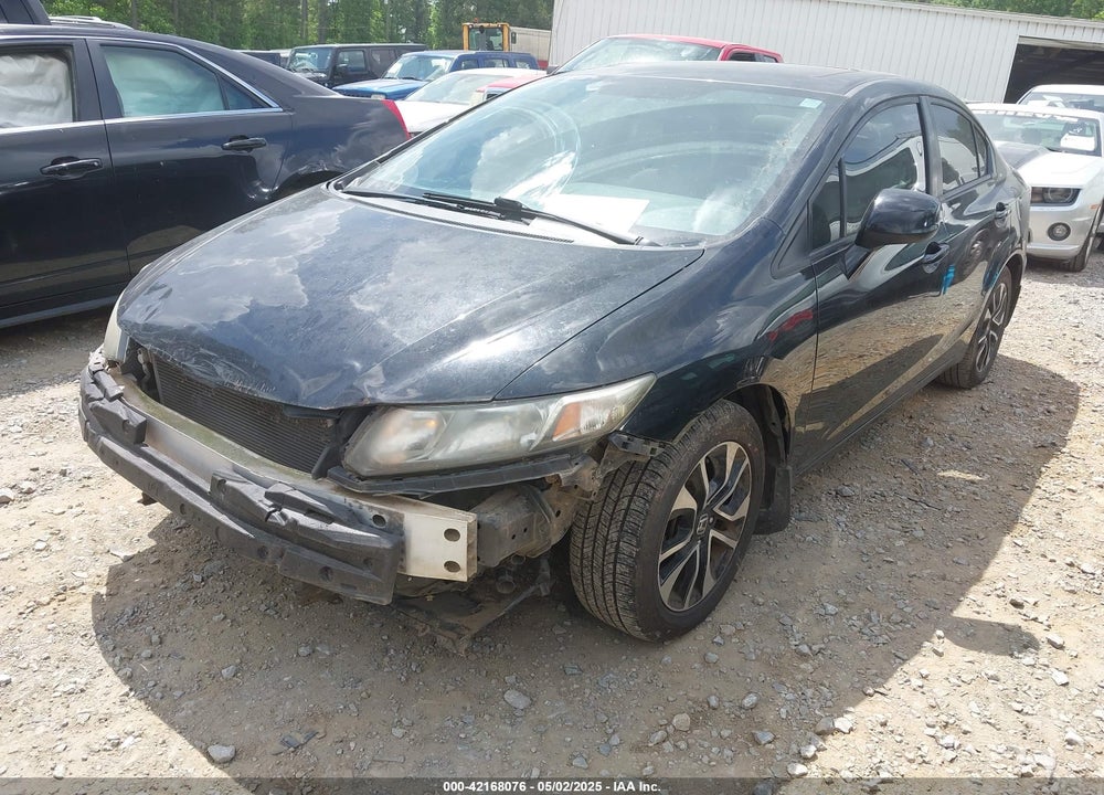 2013 HONDA CIVIC EX VIN: 19XFB2F86DE048662