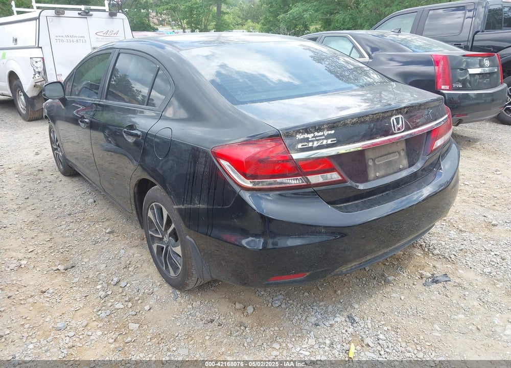 2013 HONDA CIVIC EX VIN: 19XFB2F86DE048662