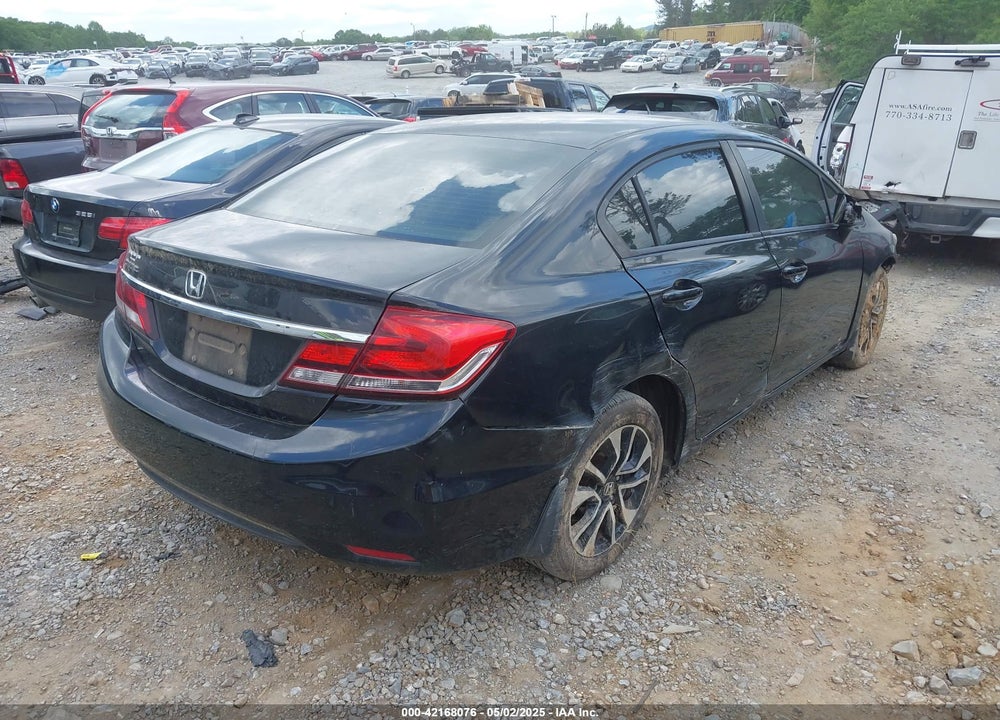 2013 HONDA CIVIC EX VIN: 19XFB2F86DE048662