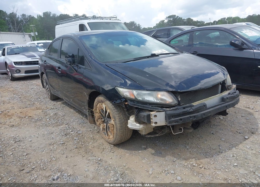 2013 HONDA CIVIC EX VIN: 19XFB2F86DE048662