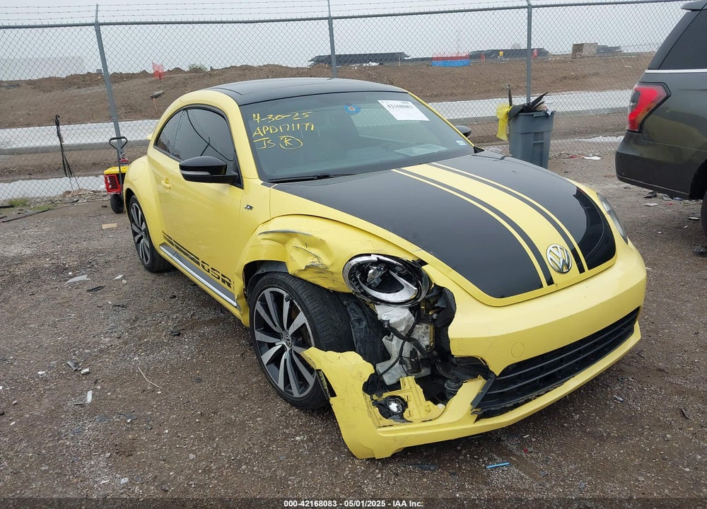 2014 VOLKSWAGEN BEETLE 2.0T GSR VIN: 3VWVT7ATXEM627420