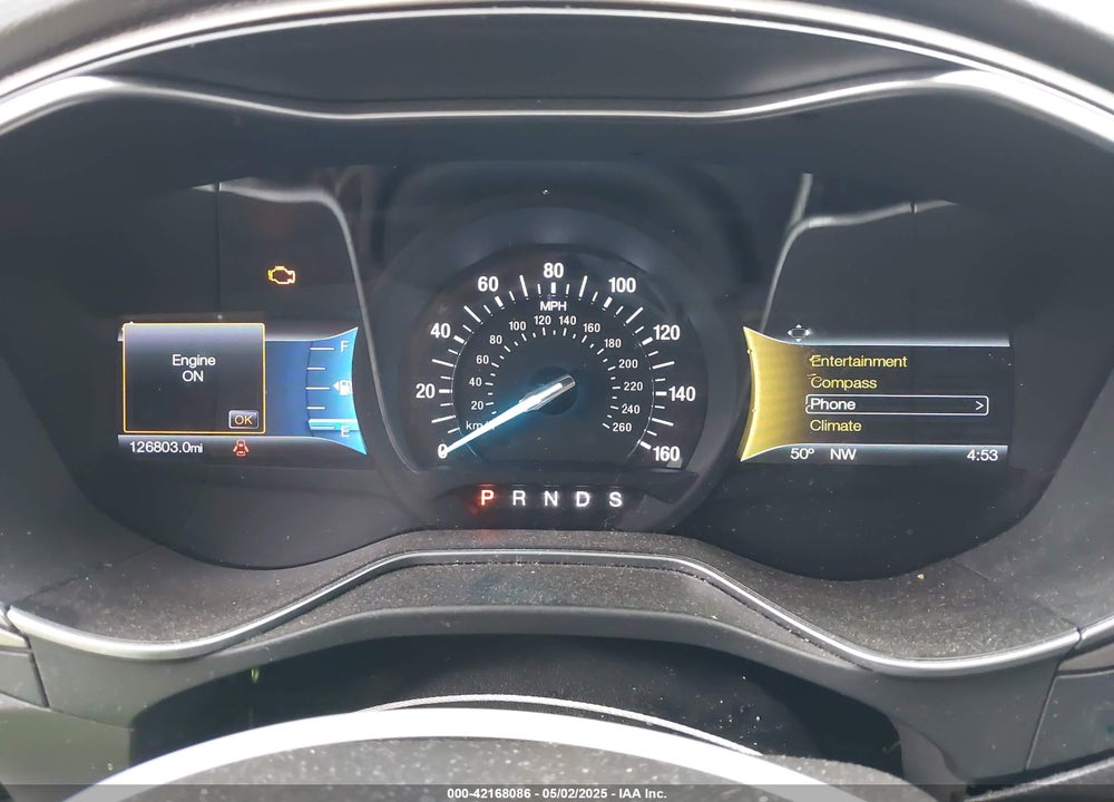 2016 FORD FUSION SE VIN: 3FA6P0HDXGR245966