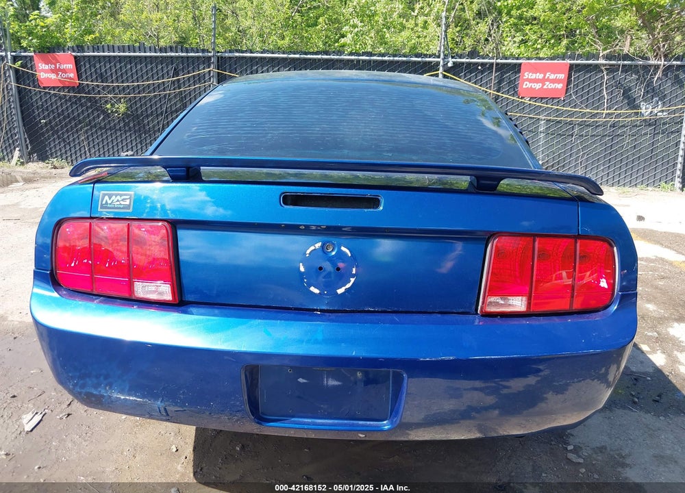 2006 FORD MUSTANG V6 VIN: 1ZVFT80N565158094