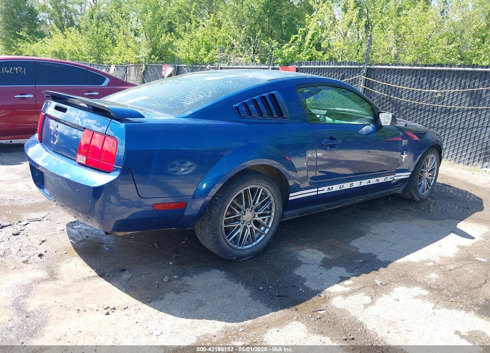 2006 FORD MUSTANG V6 VIN: 1ZVFT80N565158094