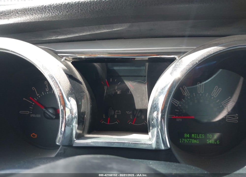 2006 FORD MUSTANG V6 VIN: 1ZVFT80N565158094