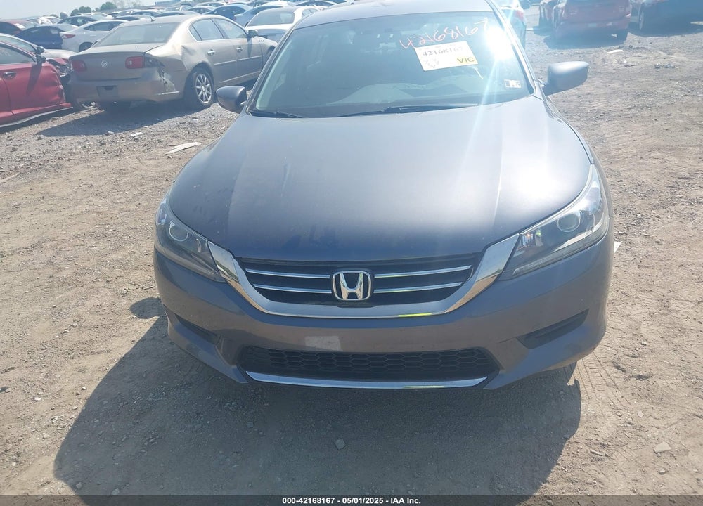 2013 HONDA ACCORD LX VIN: 1HGCR2F38DA038139