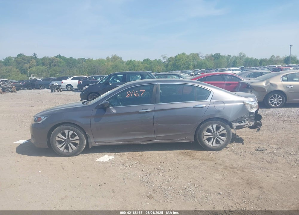 2013 HONDA ACCORD LX VIN: 1HGCR2F38DA038139