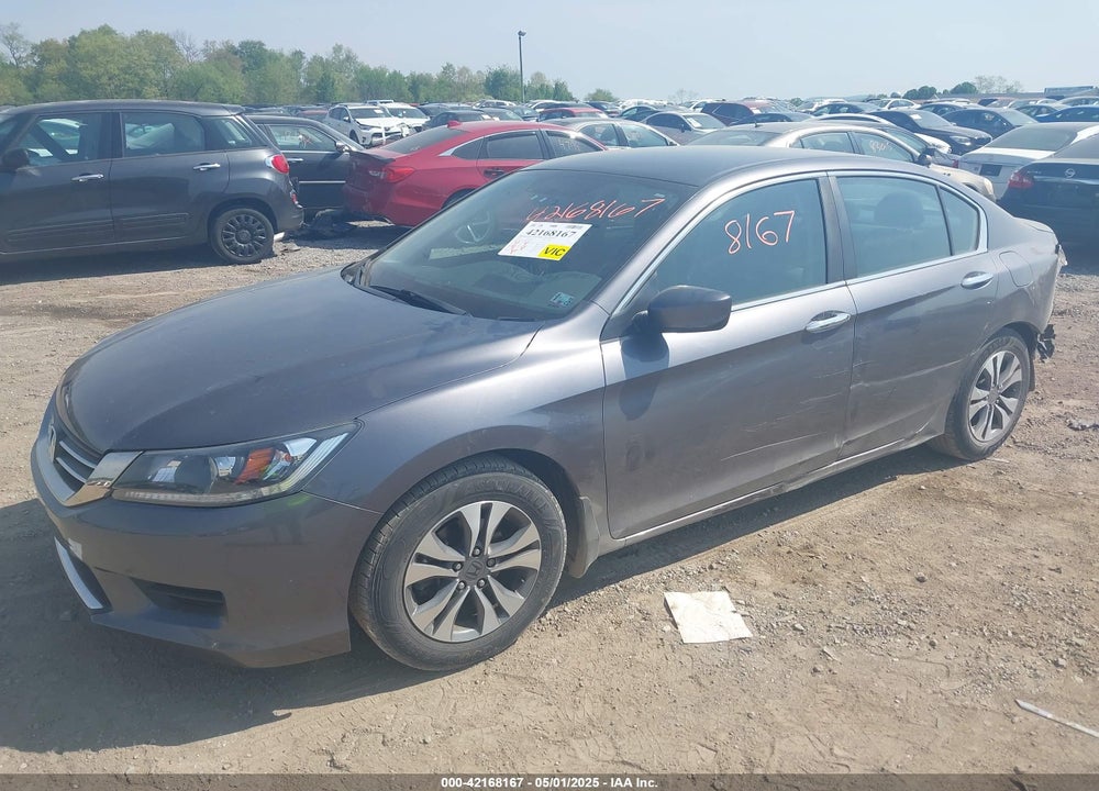 2013 HONDA ACCORD LX VIN: 1HGCR2F38DA038139