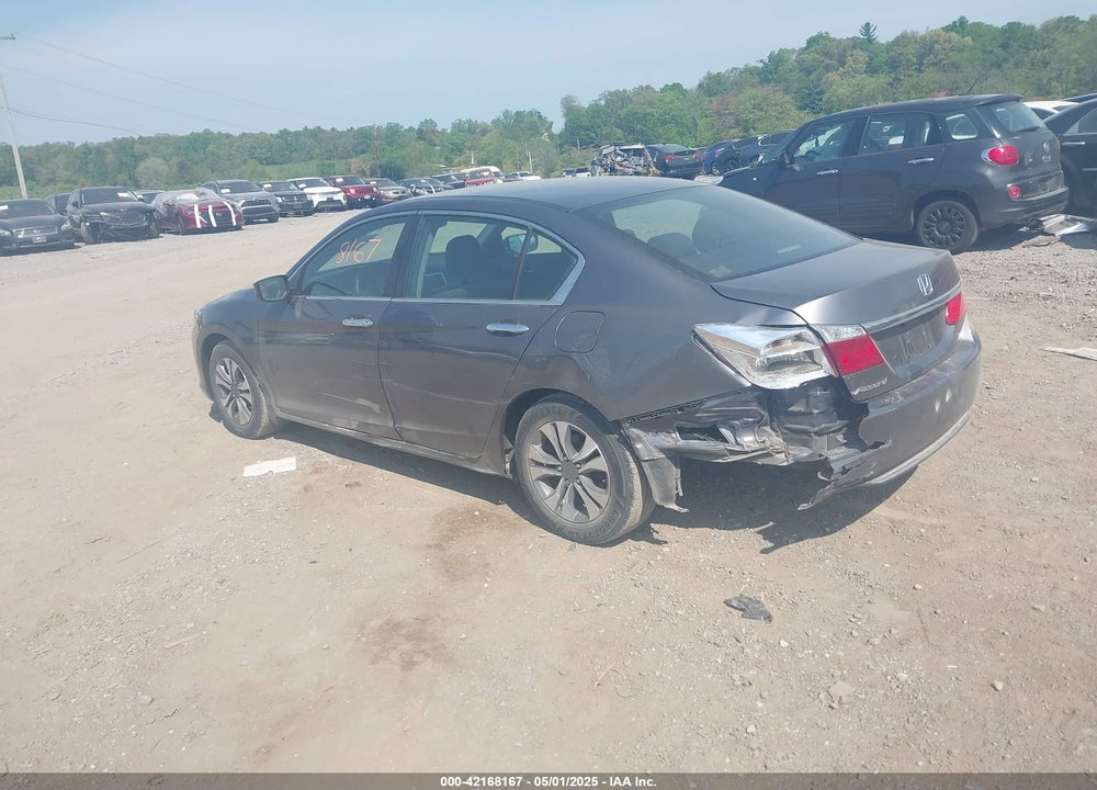 2013 HONDA ACCORD LX VIN: 1HGCR2F38DA038139