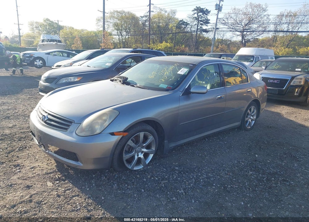 2006 INFINITI G35X VIN: JNKCV51F36M608044