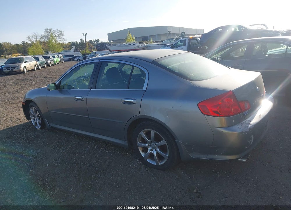 2006 INFINITI G35X VIN: JNKCV51F36M608044