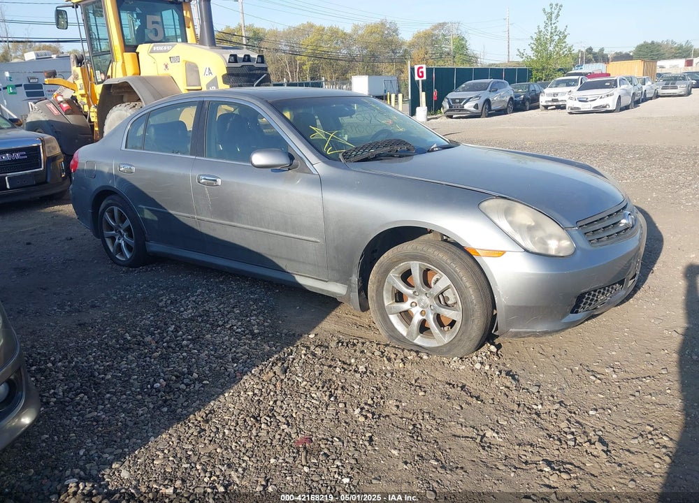 2006 INFINITI G35X VIN: JNKCV51F36M608044