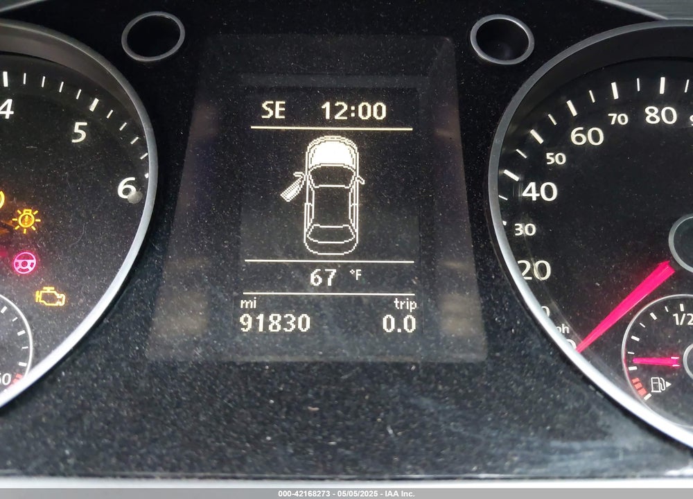 2013 VOLKSWAGEN CC VIN: WVWBP7AN1DE512401