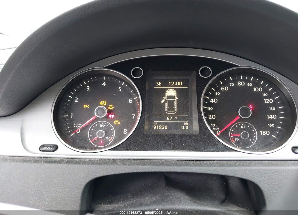 2013 VOLKSWAGEN CC VIN: WVWBP7AN1DE512401