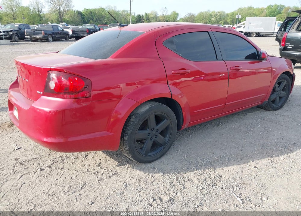 2013 DODGE AVENGER VIN: 1C3CDZCB7DN709489