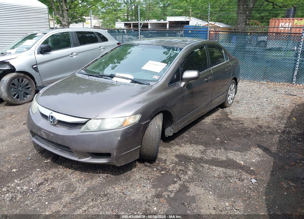 2010 HONDA CIVIC LX VIN: 2HGFA1F55AH545416