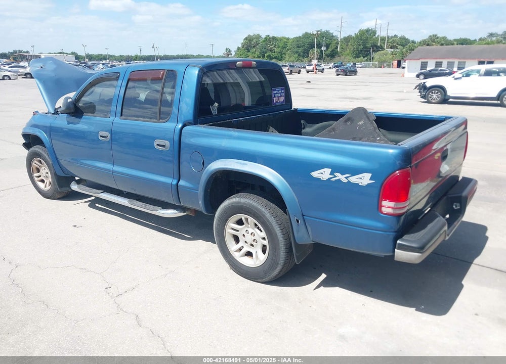 2004 DODGE DAKOTA SPORT/SXT VIN: 1D7HG38N84S709758
