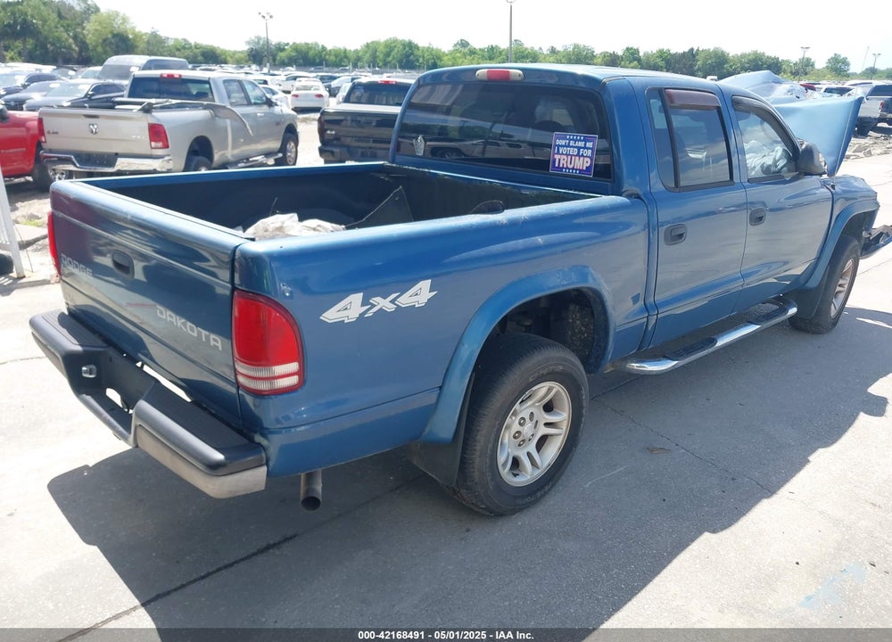 2004 DODGE DAKOTA SPORT/SXT VIN: 1D7HG38N84S709758