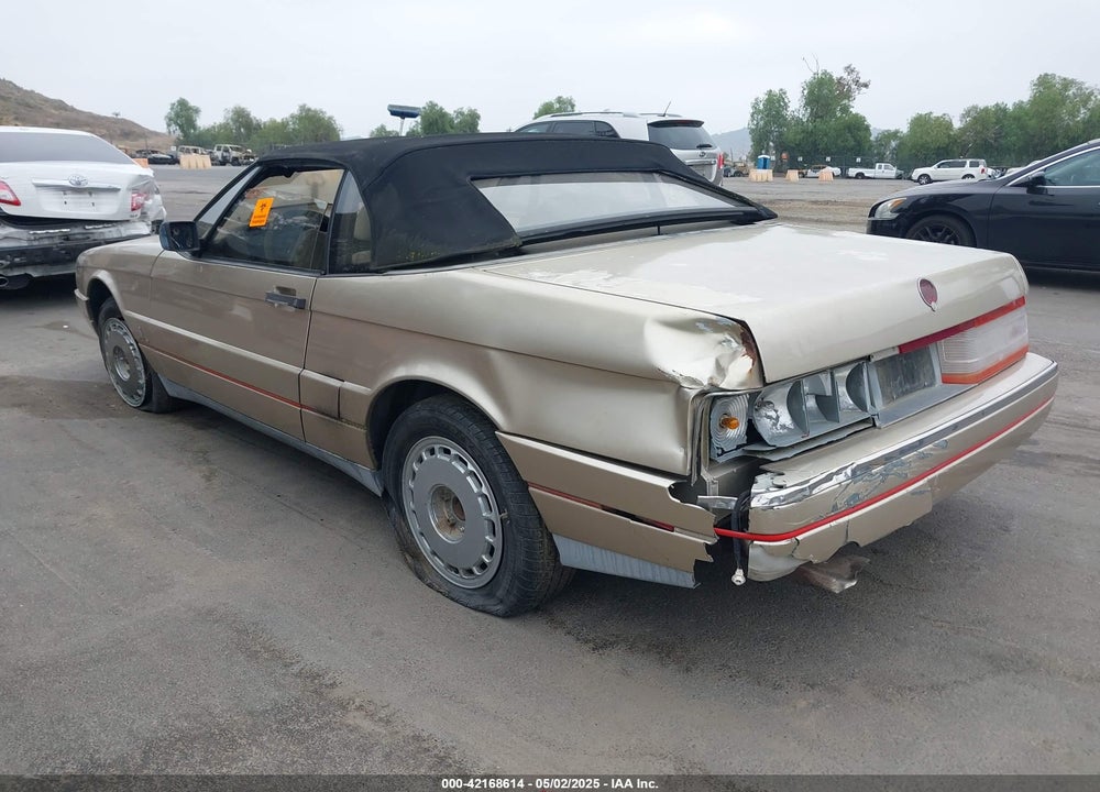 1992 CADILLAC ALLANTE VIN: 1G6VS3388NU125995