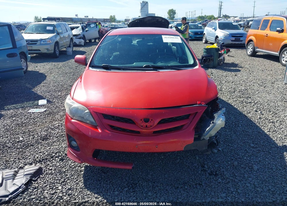 2011 TOYOTA COROLLA S VIN: 5YFBU4EE0BP002462