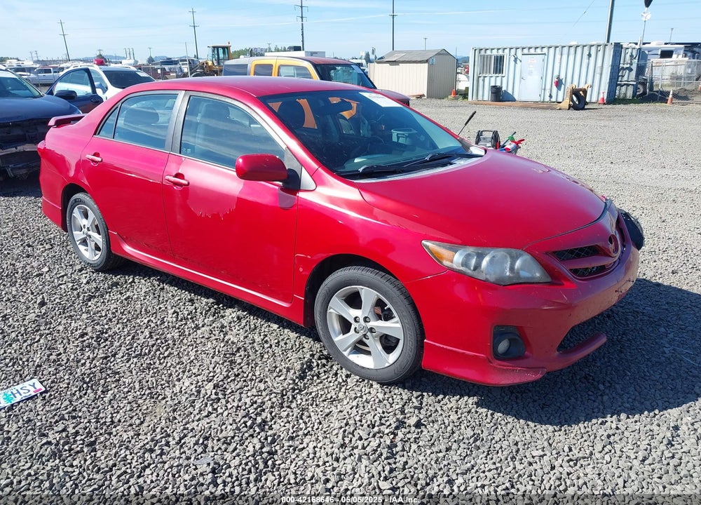 2011 TOYOTA COROLLA S VIN: 5YFBU4EE0BP002462