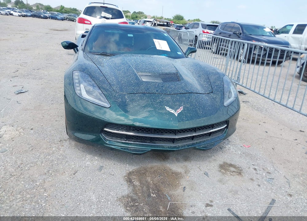 2014 CHEVROLET CORVETTE STINGRAY VIN: 1G1YK2D75E5104938