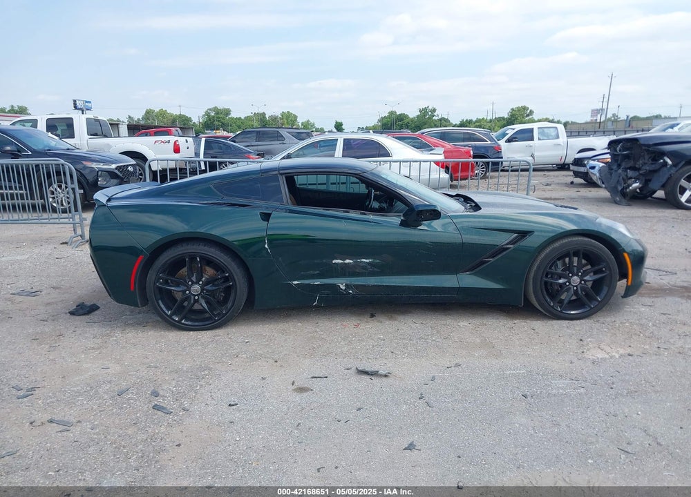 2014 CHEVROLET CORVETTE STINGRAY VIN: 1G1YK2D75E5104938