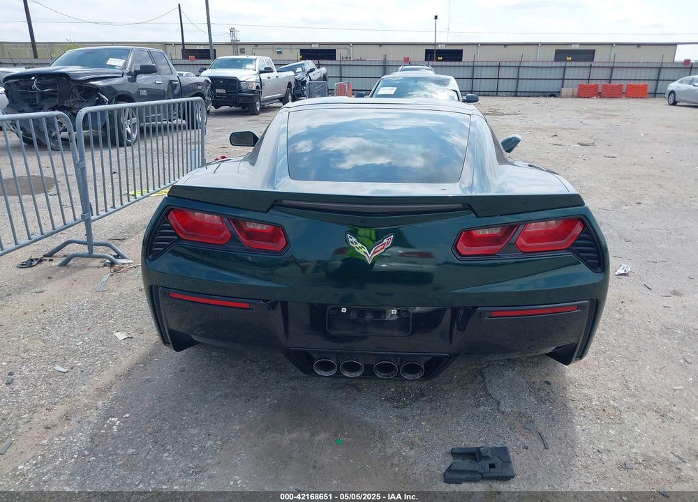 2014 CHEVROLET CORVETTE STINGRAY VIN: 1G1YK2D75E5104938