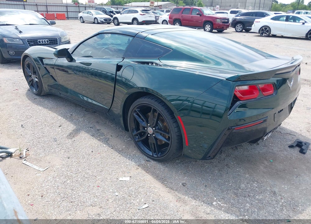 2014 CHEVROLET CORVETTE STINGRAY VIN: 1G1YK2D75E5104938