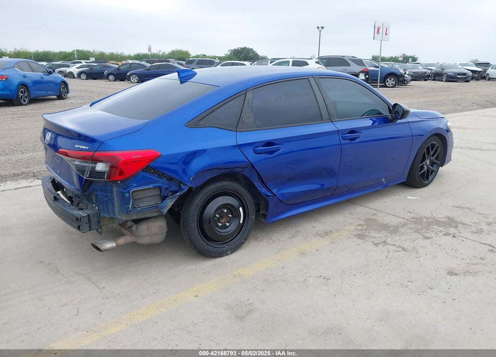 2022 HONDA CIVIC VIN: 2HGFE2F55NH556478
